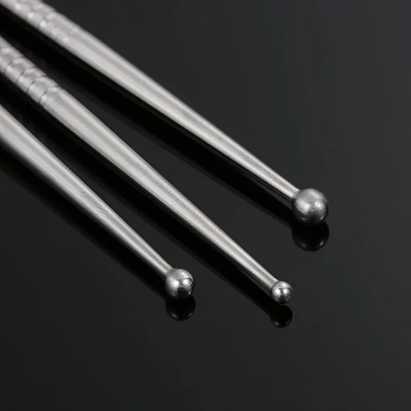 3-Piece Metal Pottery & Clay Sculpting Tool Set – Ceramic Carving Clay Sculpting Tools Babs