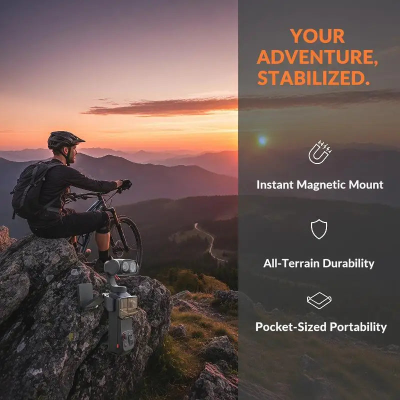 Foldable Magnetic Camera Mount for Insta360 Luna Ultra Camera Mount Accessory Babs