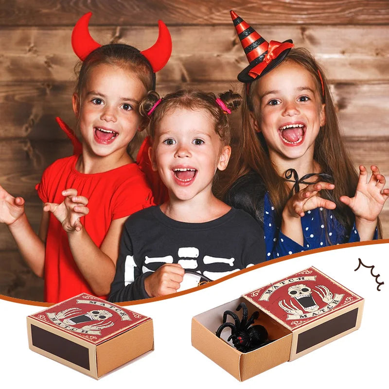 Spider Prank Surprise Box – Fake Spider Toy 5/10 Pcs Prank Gag Toy Babs