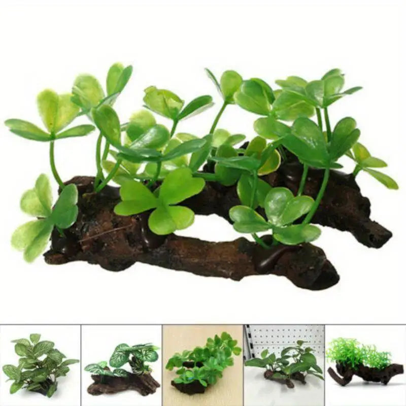 Simulated Aquarium Water Plant – Fish & Turtle Tank Decor Aquarium Decoration Babs