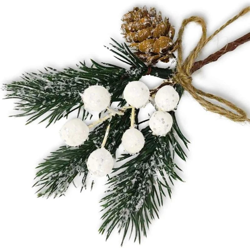 Artificial Red Berry Branch Picks – Christmas & Home Décor Artificial Berry Branches Babs Red 5 pcs