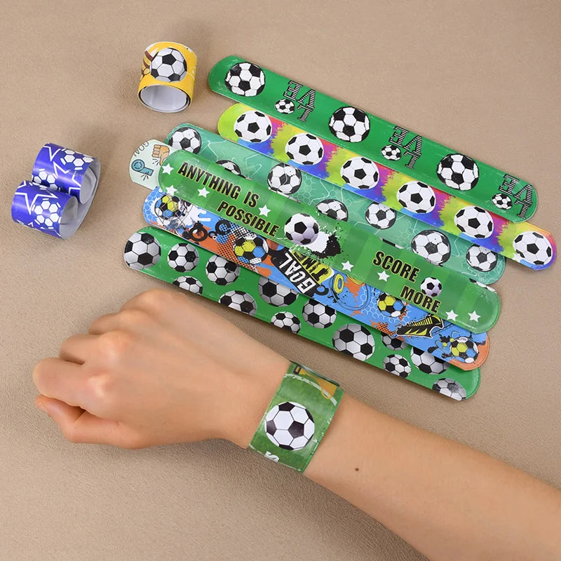 Soccer Party Favors – Bracelets, Keychains & Maze Toys for Kids Party Favor Set Babs