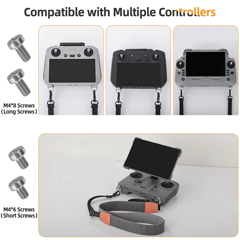 RC PRO2 Shoulder Strap Lanyard for Mavic 4 Pro Remote Control Drone Remote Lanyard Babs