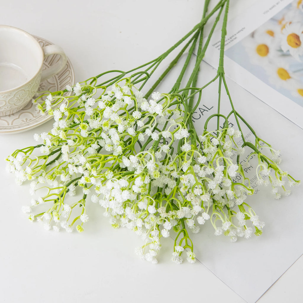 Artificial Gypsophila Flowers 20/50pcs – Wedding & Home Décor Artificial Flowers Babs