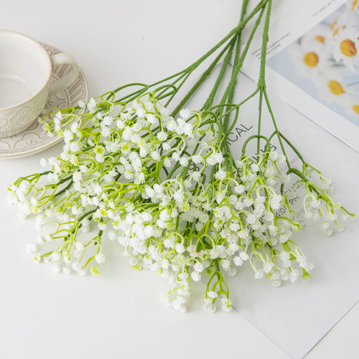 Artificial Gypsophila Flowers 20/50pcs – Wedding & Home Décor Artificial Flowers Babs
