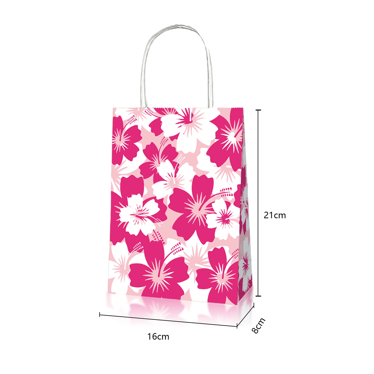 Hawaiian Hibiscus Paper Food Trays | Luau Party Supplies 8–48pk Disposable Party Trays Babs