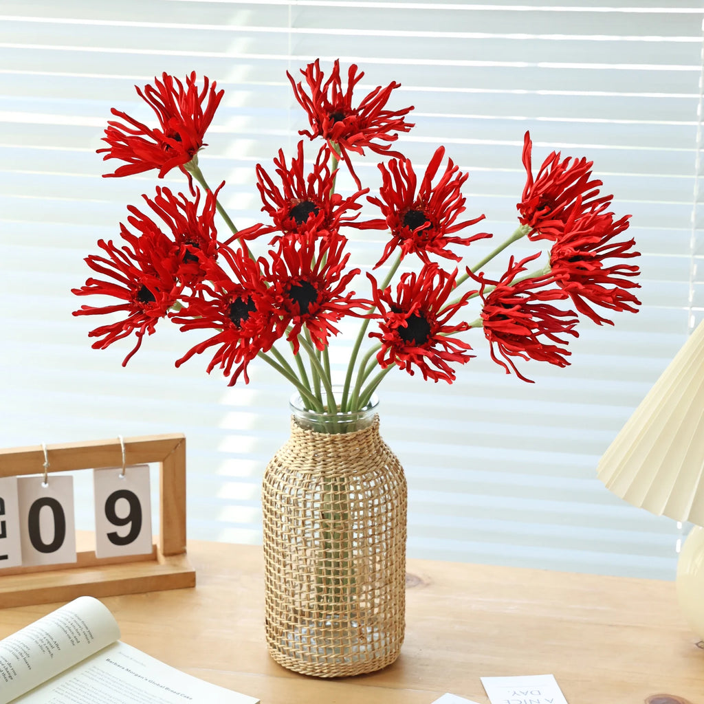 Artificial Silk Chrysanthemum Flowers for Wedding & Home Decor Artificial Silk Flowers Babs