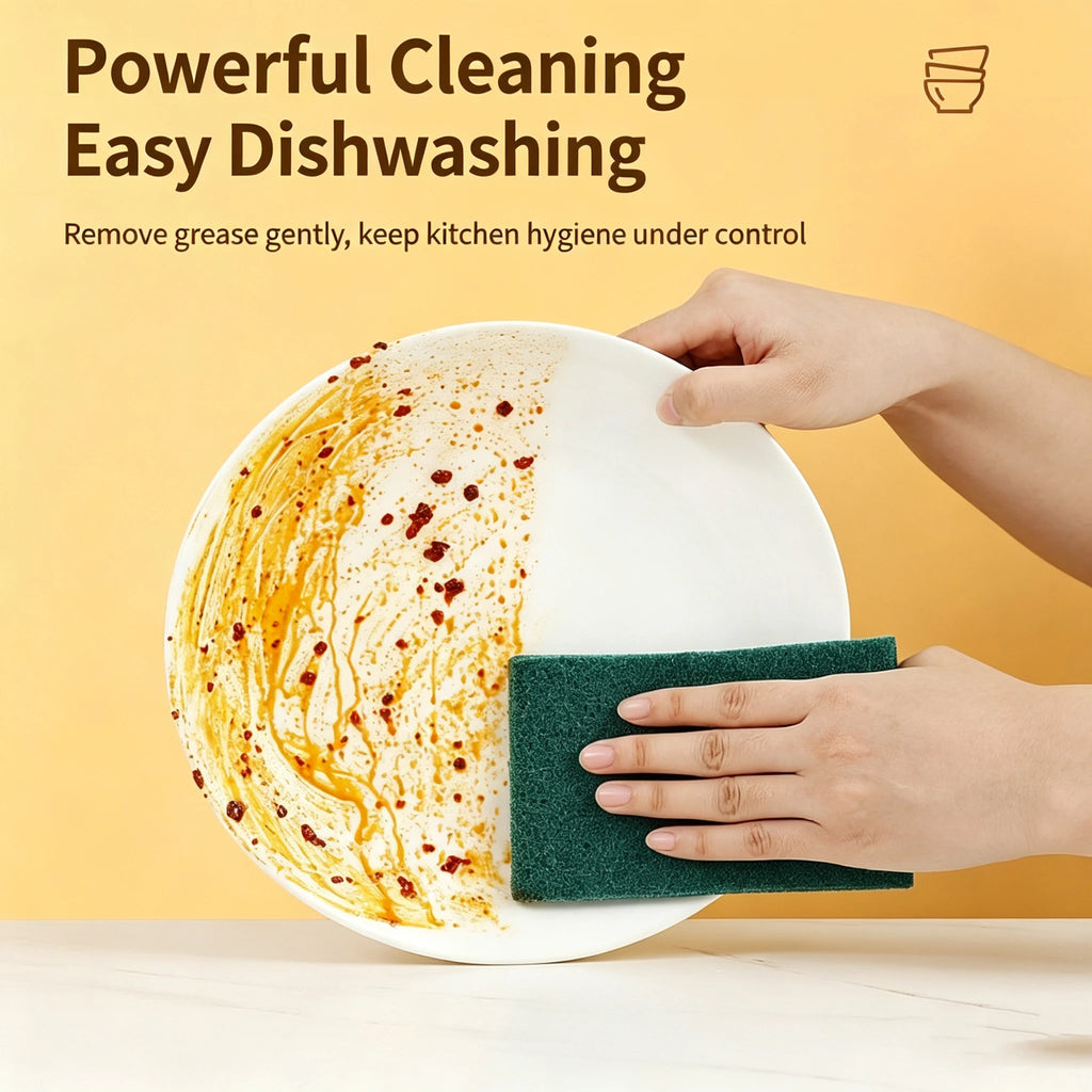 Scratch-Free Reusable Scrub Pads for Kitchen Pots & Pans Kitchen Scrub Pad Babs