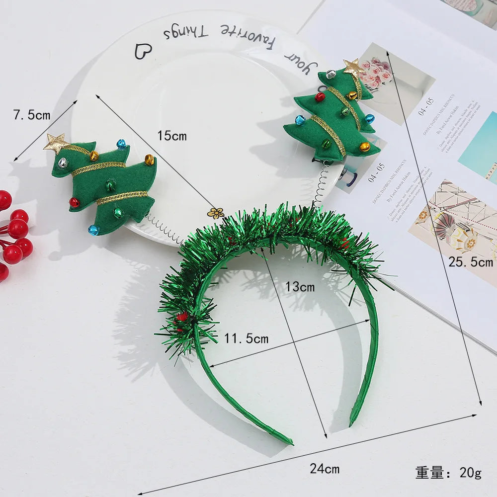 Sparkly Tinsel Pom-Pom Party Headbands for Kids – 12 Pack Party Headband Set Babs 3