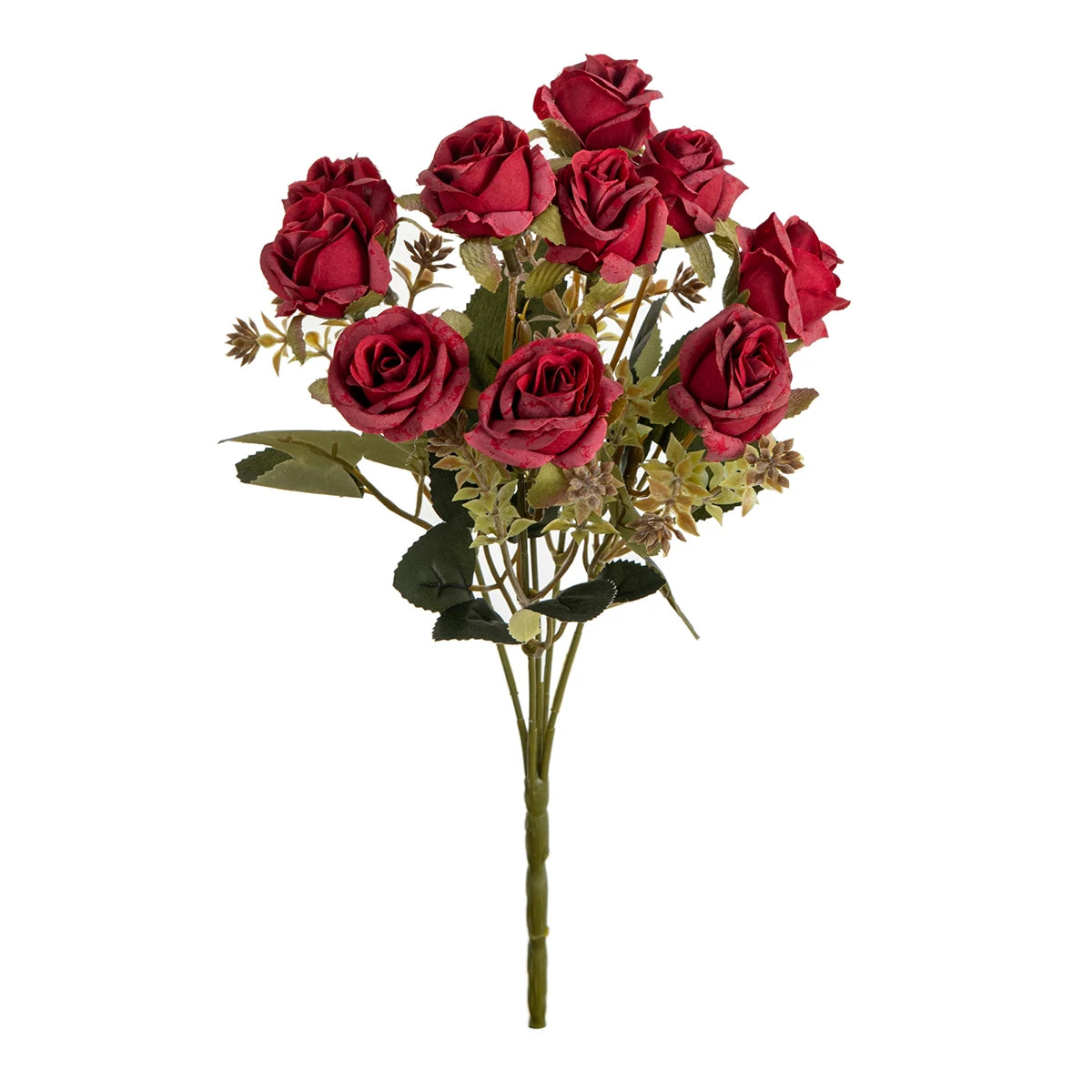 Artificial Silk Rose Bouquet for Wedding & Home Decor Artificial Flower Bouquet Babs color3 1 pc