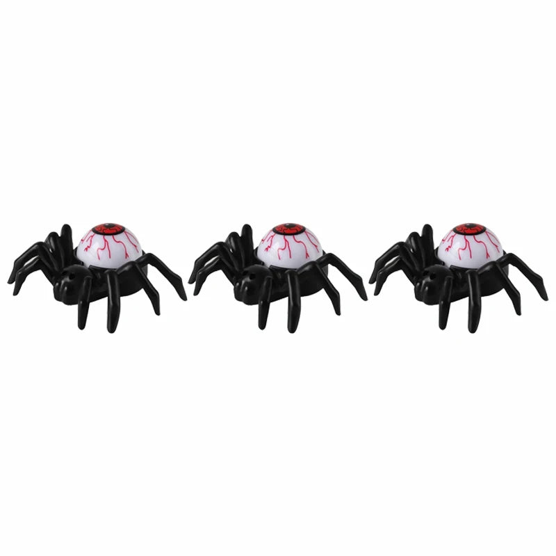 Halloween Spider Eyeball Candle Ambient Light Party Decor 1-12PCS Halloween Candle Decor Babs Red-3PCS As shown