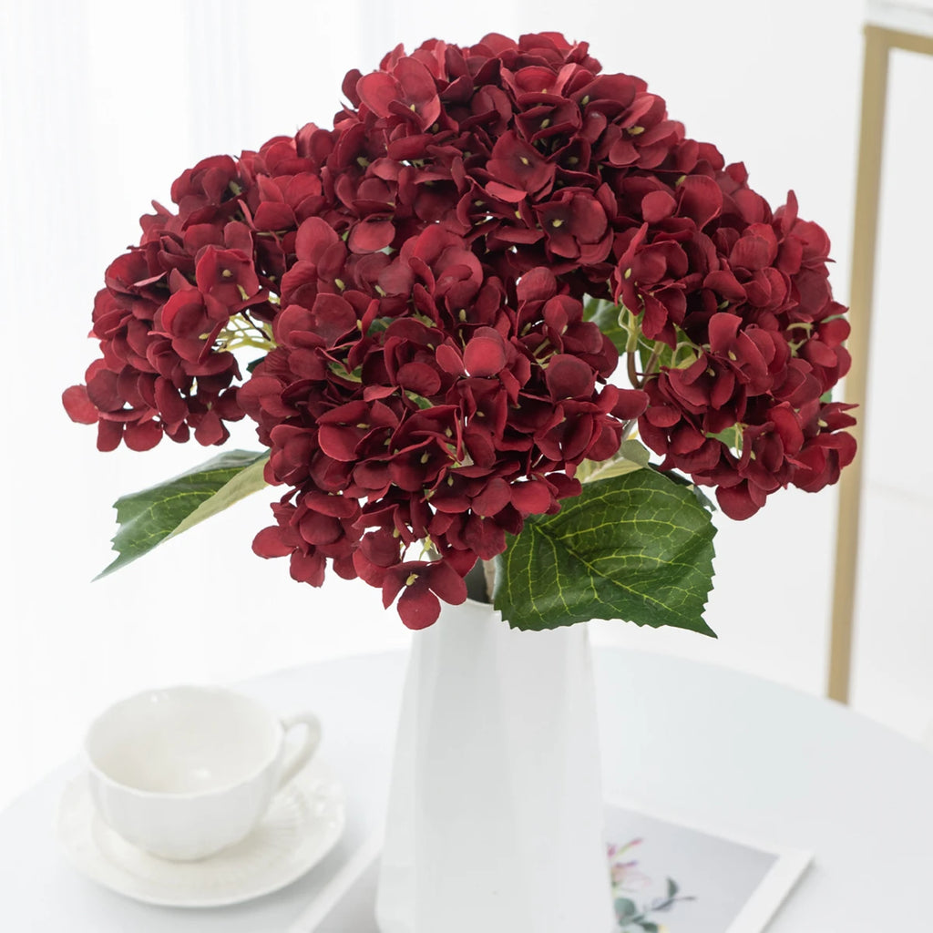 Artificial Silk Hydrangea Bouquet – Wedding & Home Décor Artificial Flower Bouquet Babs