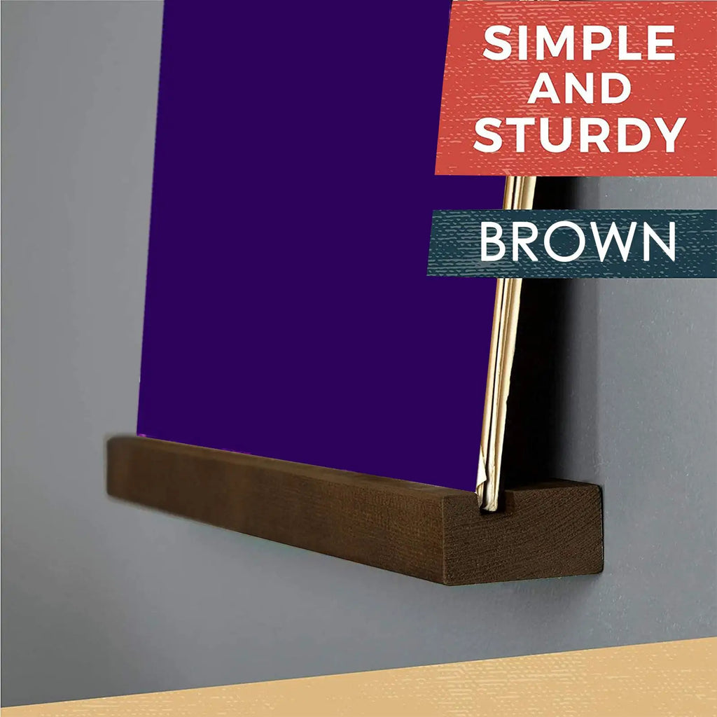 Wooden Wall Mount Vinyl Record Holder & Display Shelf Vinyl Record Shelf Babs