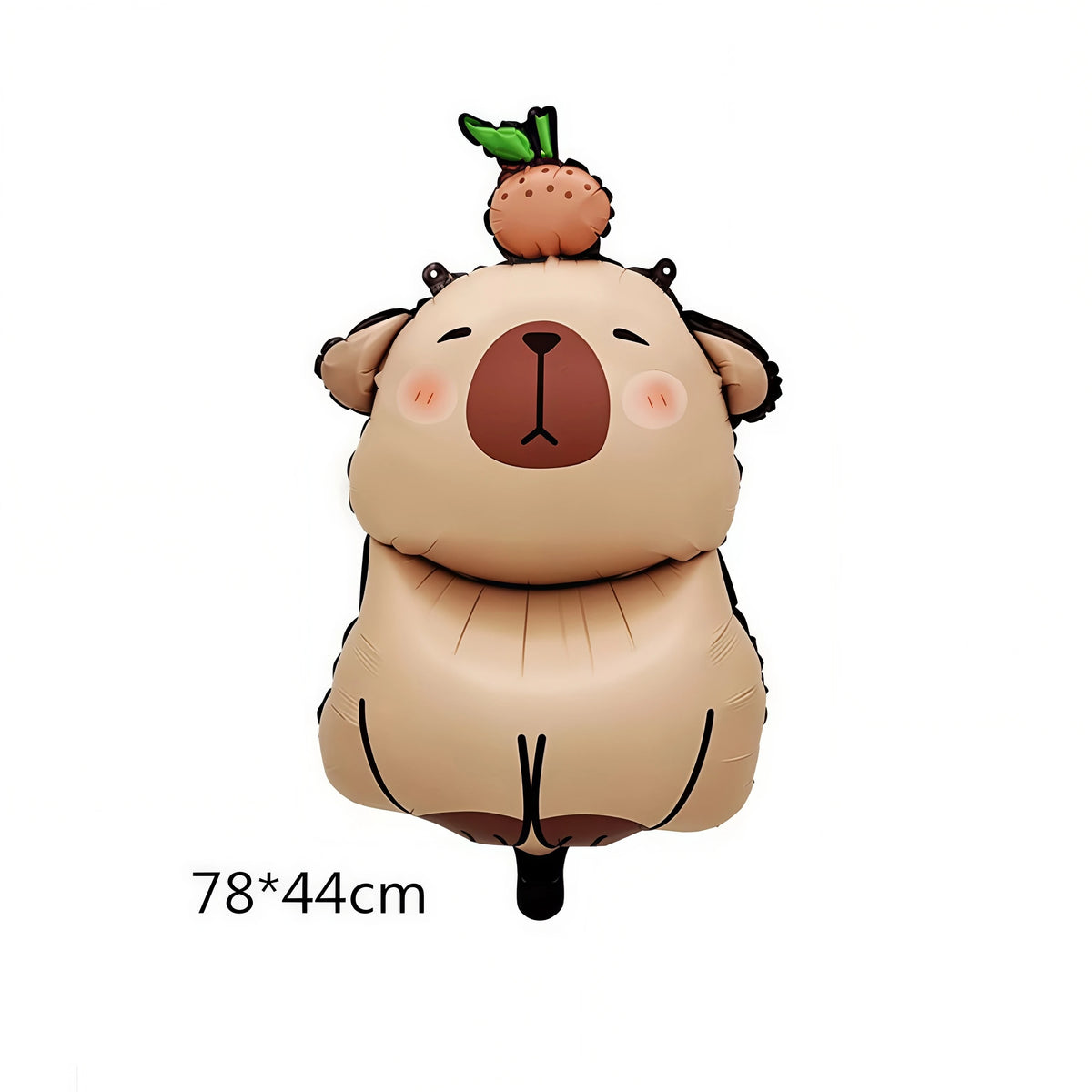 Capybara Birthday Party Set – Plates, Cups, Napkins & Balloons Party Decoration Set Babs 1pcs balloon others