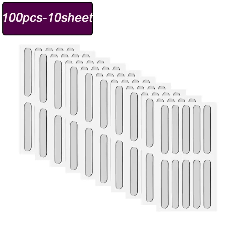 Self-Adhesive Clear Silicone Bumper Pads – Door & Cabinet Protectors Silicone Bumper Pads Babs 100pcs-10sheet