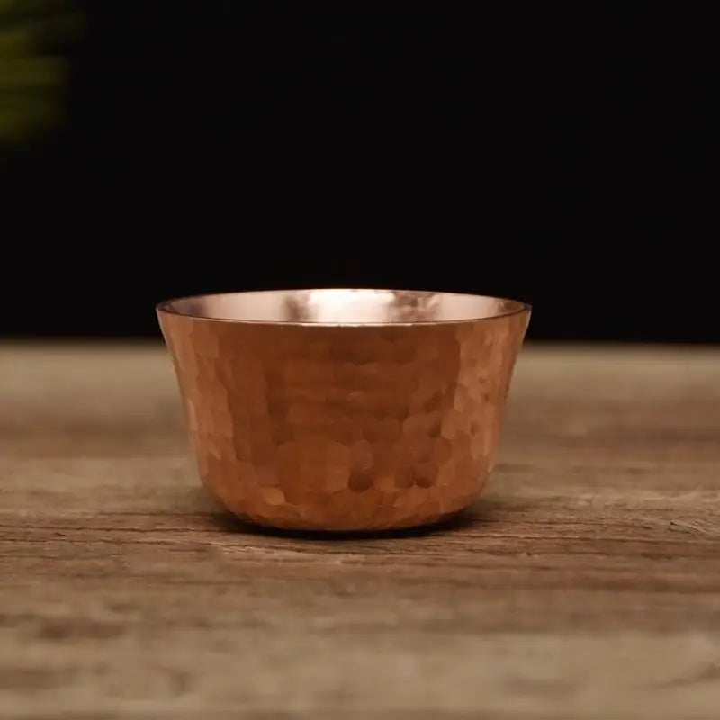 Handmade Hammered Copper Tea & Coffee Cup – Retro Teaware Copper Teacup Babs