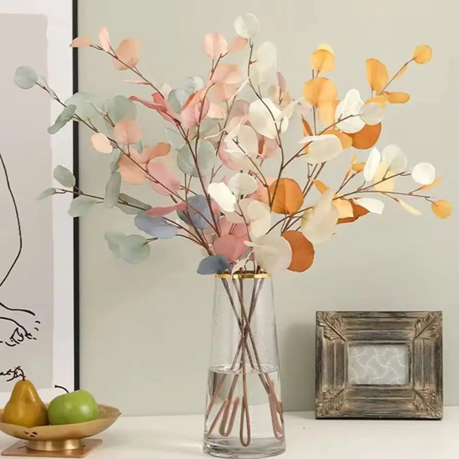 Artificial Eucalyptus Long Stem Branches – Wedding & Home Decor Artificial Plant Stems Babs