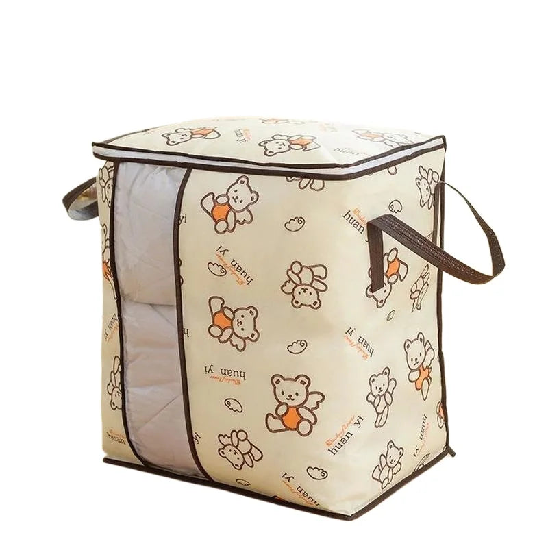 Non-Woven Portable Clothes Storage Bag | Folding Closet Organizer Clothes Storage Bag Babs
