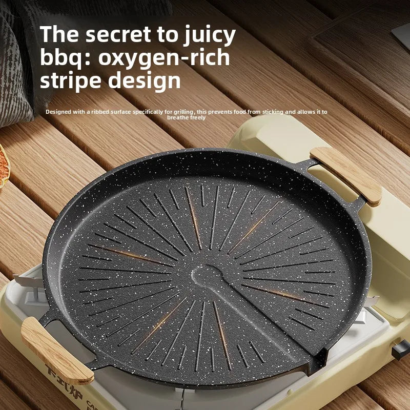 Korean Maifan Stone Nonstick Grill Pan – Induction Compatible Nonstick Grill Pan Babs