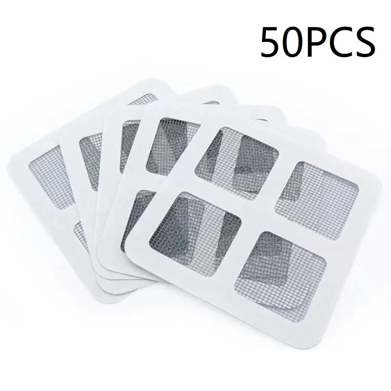Drain Hair Catcher Stickers – Shower & Sink Filter 10/30/50pk Drain Hair Catcher Babs 50PCS