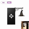 Halloween Ghost Reading Lamp – 3D Bookshelf Night Light Decor Decorative Night Light Babs Hat-1PC