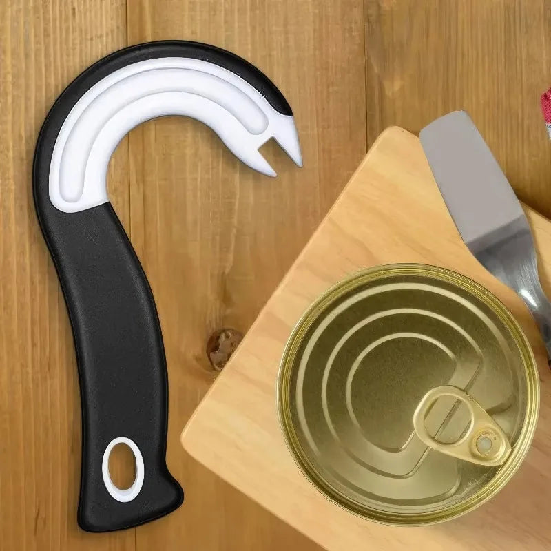 Hook Type Can Opener Black – Stainless Steel Kitchen Tool Can Opener Babs