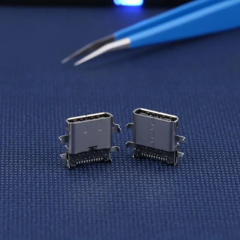 2Pcs Type-C Charging Port Jack for ThinkPad E480 E580 E490 Laptop Charging Connector Babs