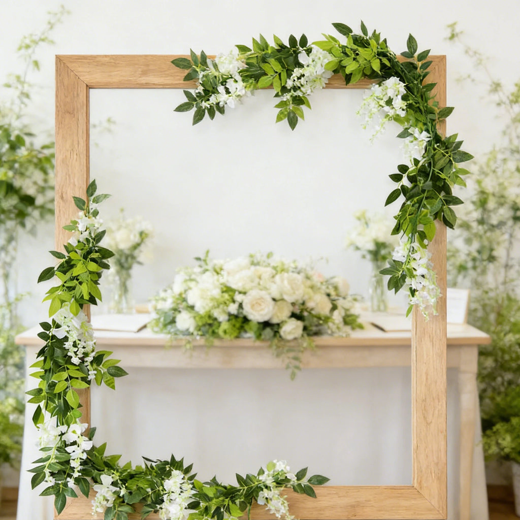 Artificial Silk Flower Vine Garland – Wedding & Home Decor Artificial Flower Vine Babs