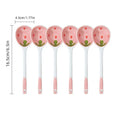 Kawaii Strawberry Ceramic Long Handle Spoon – Hand-Painted Ceramic Spoon Babs 6