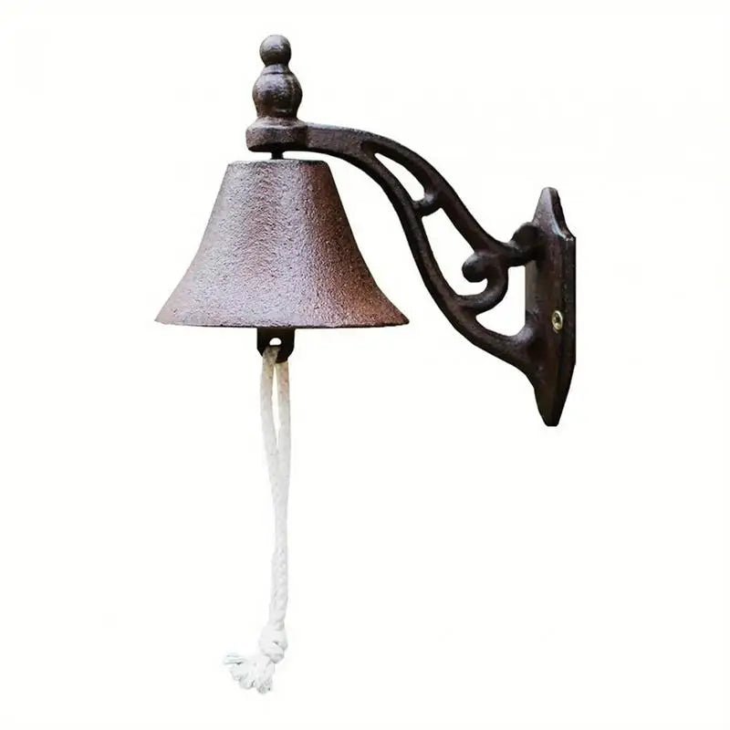 Vintage Cast Iron Doorbell Wall Bell & Door Knocker – Porch Decor Cast Iron Doorbell Babs 1pc