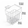 Aquarium Plant Basket – Transparent Fish Tank Hanging Planter Aquarium Plant Holder Babs 1pcs