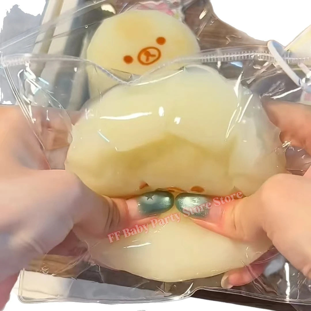 Little Bear Carrot Squishy Fidget Toy – Party Favors for Kids Squishy Fidget Toy Babs