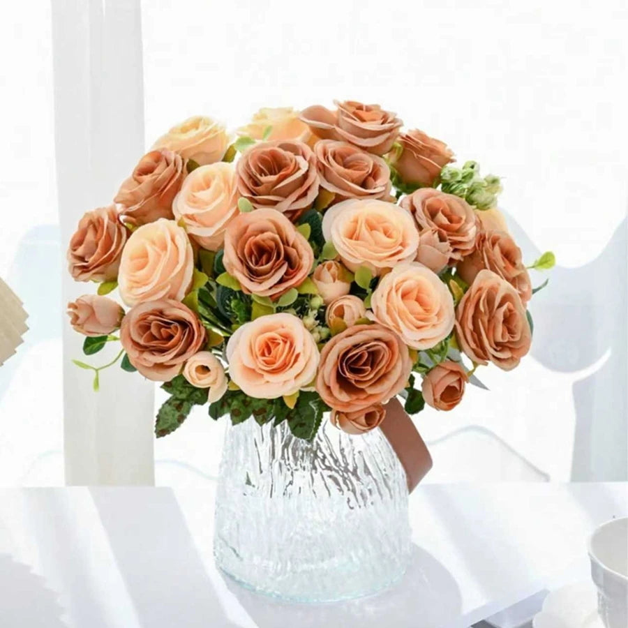 Silk Peony Hydrangea Artificial Flower Bouquet | Wedding Décor Artificial Flower Bouquet Babs