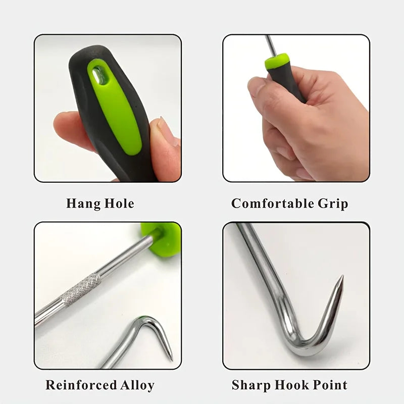 Heavy-Duty Stainless Steel Weeding Hook | Garden Tool Garden Weeding Tool Babs