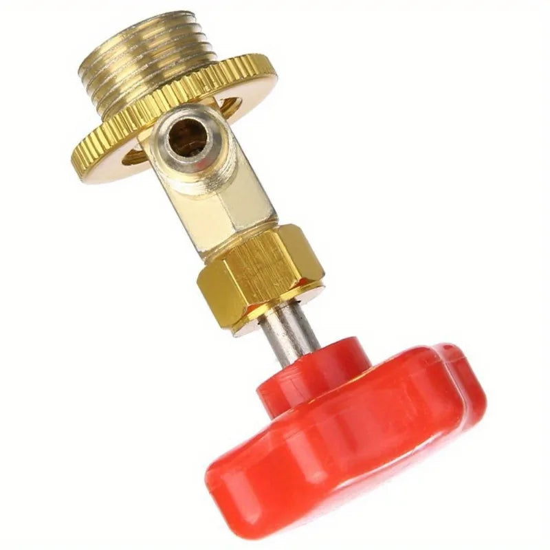 R134a AC Can Tap Valve Bottle Opener – M14/1/4" Leak-Proof AC Refrigerant Tap Valve Babs