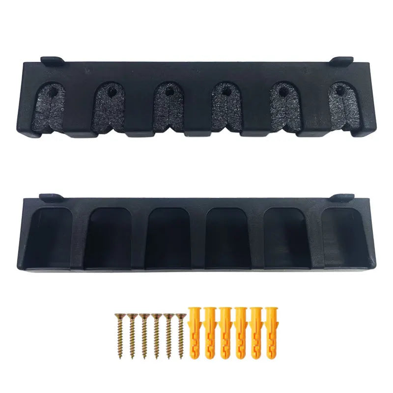 Wall-Mounted Fishing Rod Holder – EVA Foam Grip ABS Bracket Fishing Rod Holder Babs Vertical style
