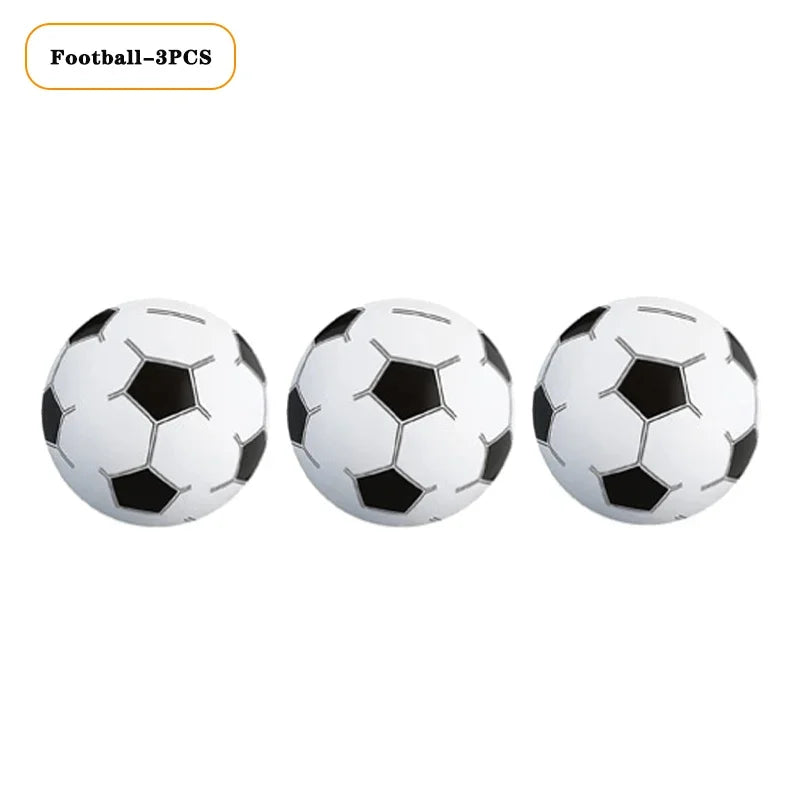 Inflatable Sports Balls Set – Beach, Pool & Party Toys for Kids Inflatable Sports Balls Babs Football-3PCS As shown