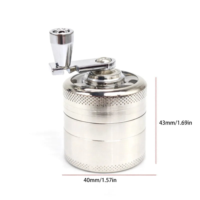Hand Operated Spice & Nut Grinder – Nutmeg, Pepper, Salt Spice Grinder Mill Babs