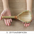 Handmade Natural Bamboo Colander – Kitchen Drain Spoon Bamboo Colander Babs S