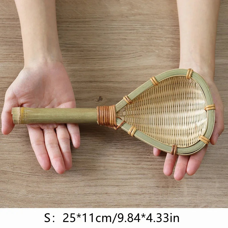 Handmade Natural Bamboo Colander – Kitchen Drain Spoon Bamboo Colander Babs S