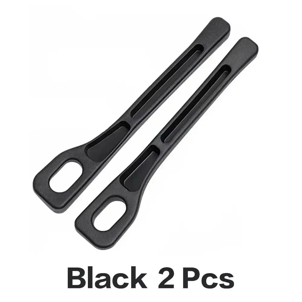 2Pcs PU Leather Car Seat Gap Filler & Crevice Blocker Set Car Seat Gap Filler Babs EVA 2PCS-A Four Seasons