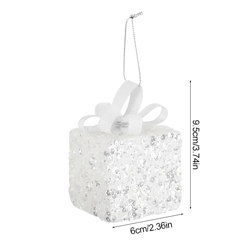 Large White Foam Christmas Ball Ornaments | Xmas Tree Pendants Christmas Ball Ornaments Babs E