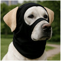Dog Face Mask Headgear – Warm Minimalist Pet Headwear Dog Headwear Babs black S