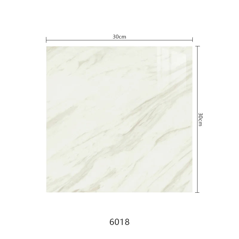 10pcs Self-Adhesive Marble PVC Tile Wall Stickers 30×30cm