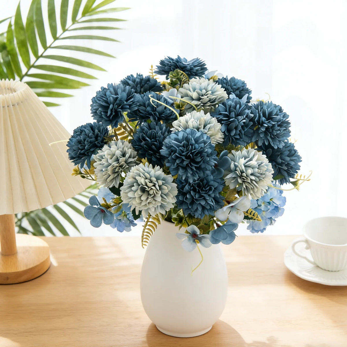 Artificial Silk Chrysanthemum Bouquet – Wedding & Home Decor Artificial Flower Bouquet Babs