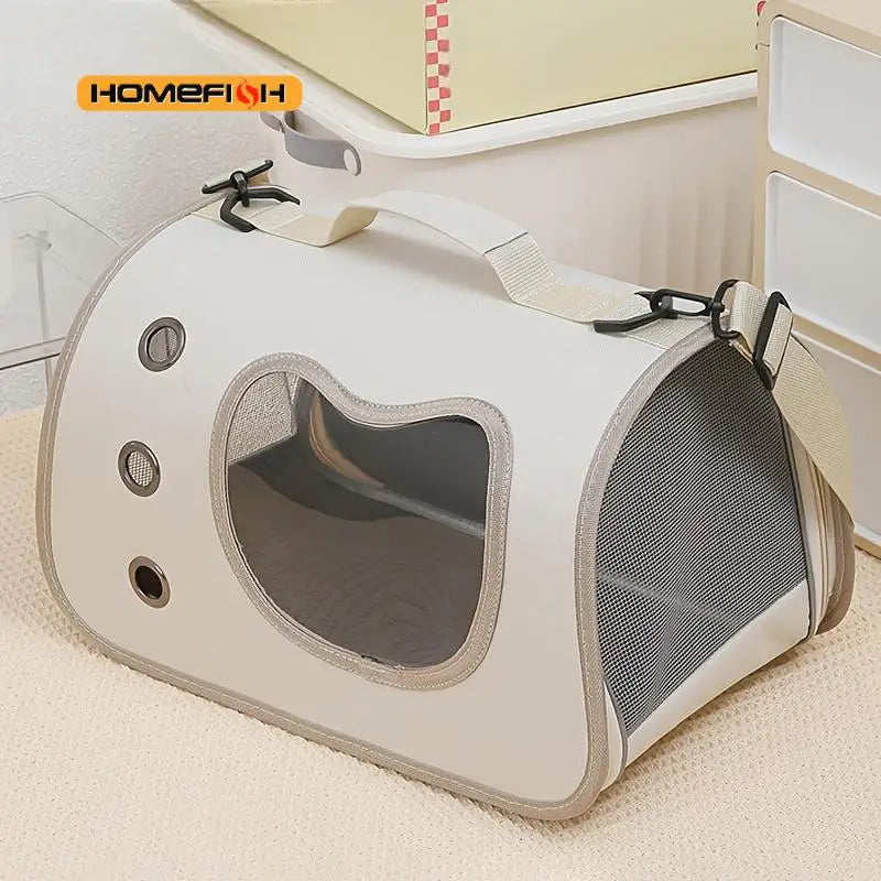 Portable Foldable Pet Carrier Bag – Breathable Cat & Dog Tote Pet Carrier Bag Babs