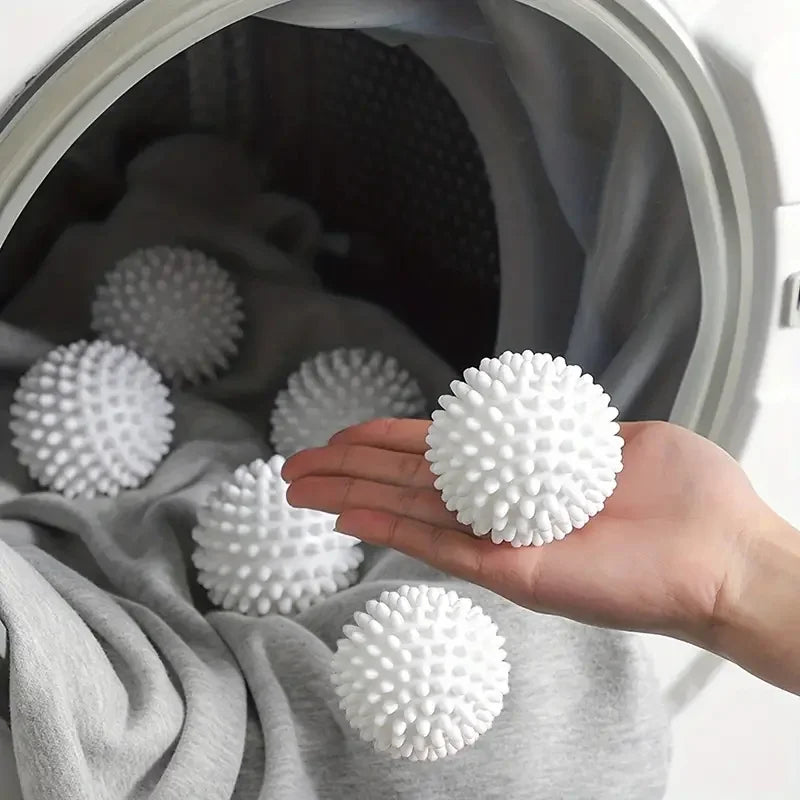 6-Pack Reusable Laundry De-Pilling Dryer Balls – Fabric Care Laundry Dryer Balls Babs 6pcs