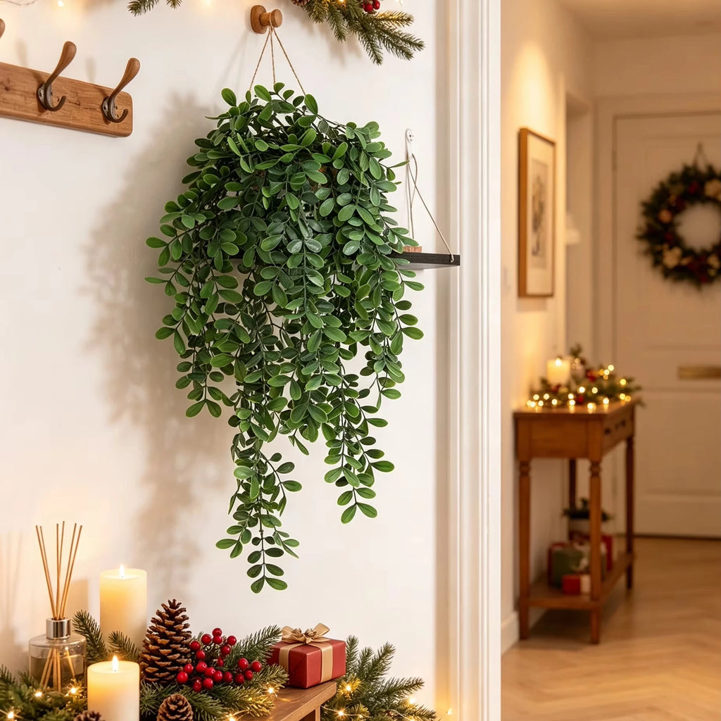 Artificial Plastic Leaf Garland – Party & Holiday Vine Decor Artificial Leaf Garland Babs