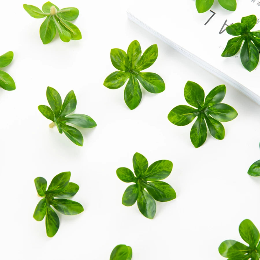 50/100pcs Silk Artificial Flower Leaves – Wedding & Party Décor Artificial Flower Leaves Babs