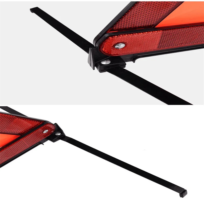 Foldable Car Triangle Reflector Emergency Warning Sign Tripod Emergency Warning Sign Babs